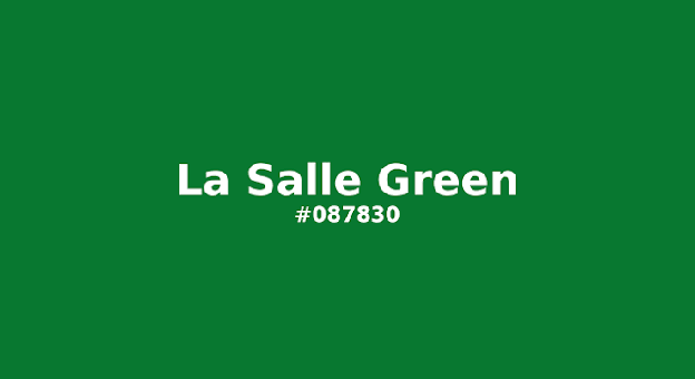 La Salle Green color swatch