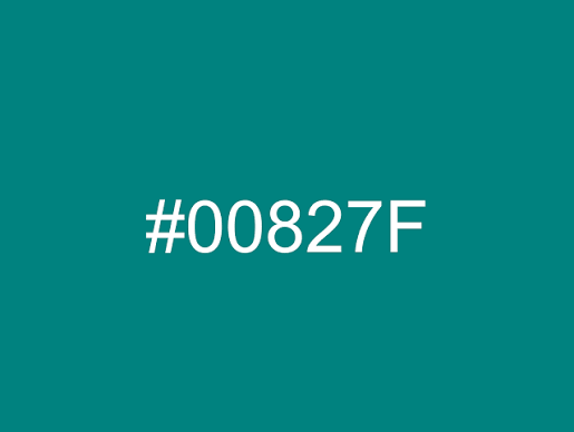 Teal Green color swatch