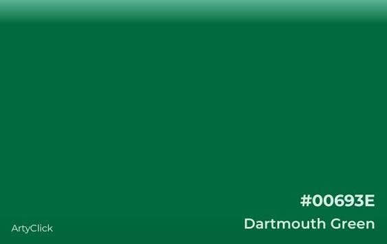 Dartmouth Green color swatch