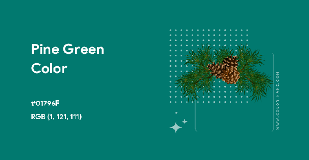 Pine Green color swatch