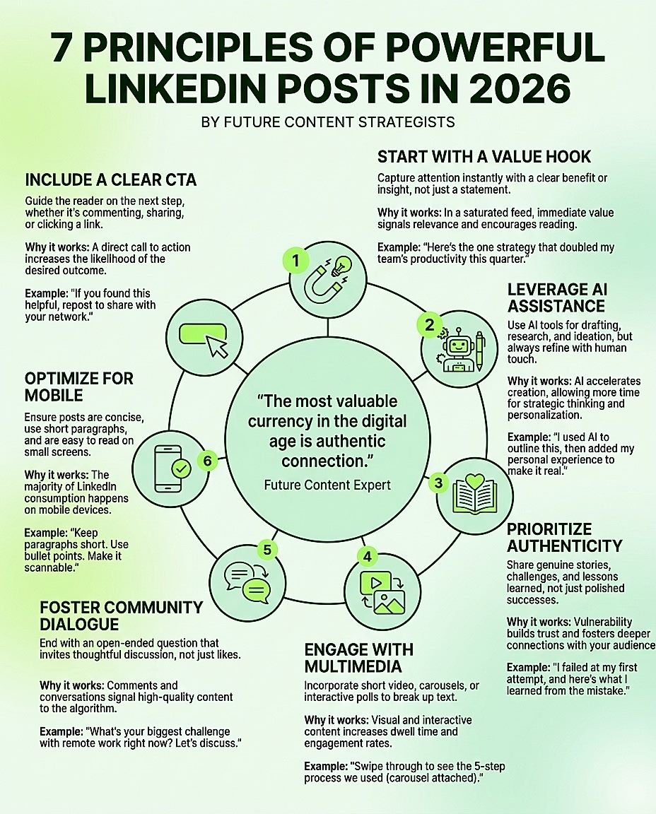Step-by-step process infographic example created with Visly
