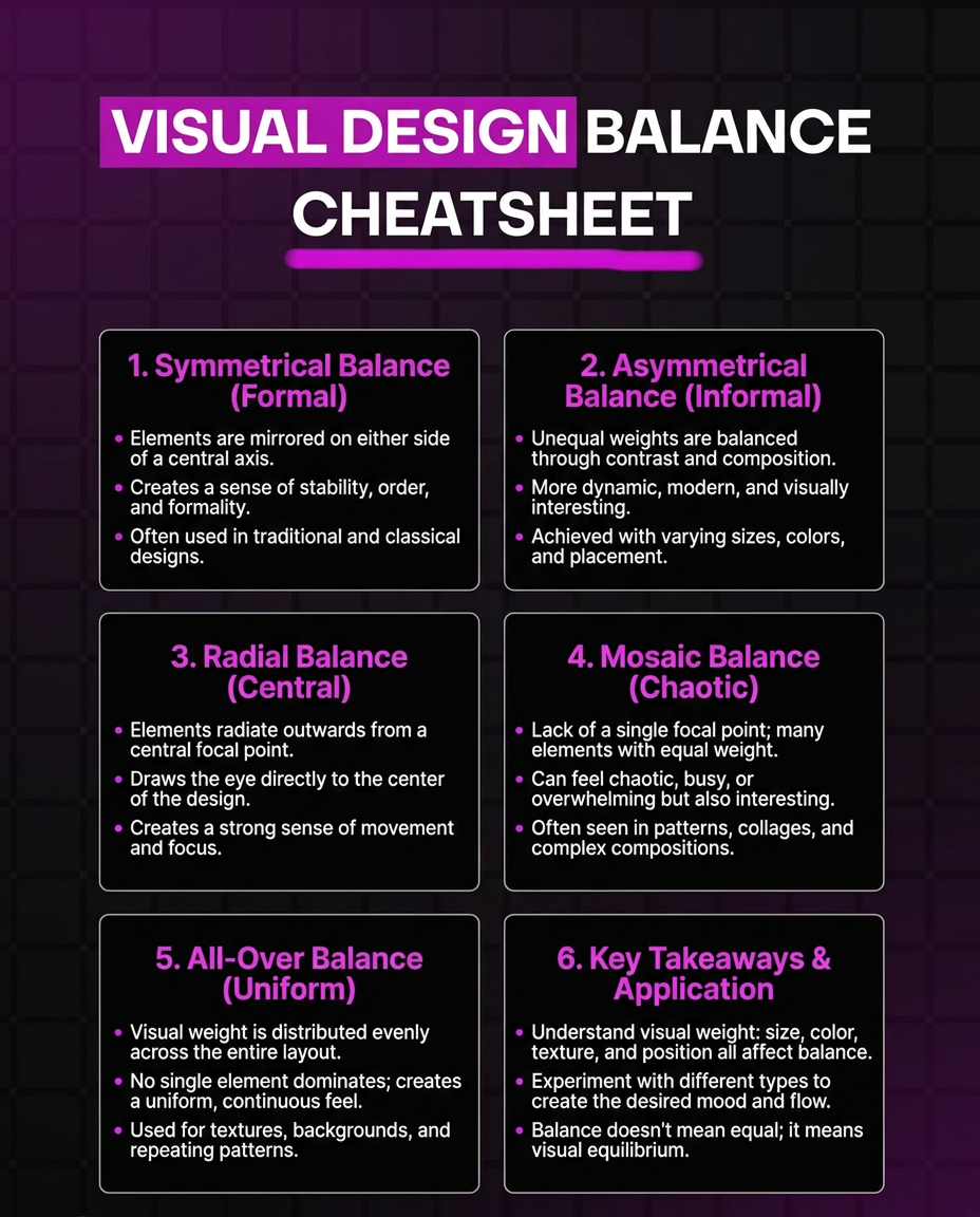What is Balance in Design Principle and How to Use It (With Examples)