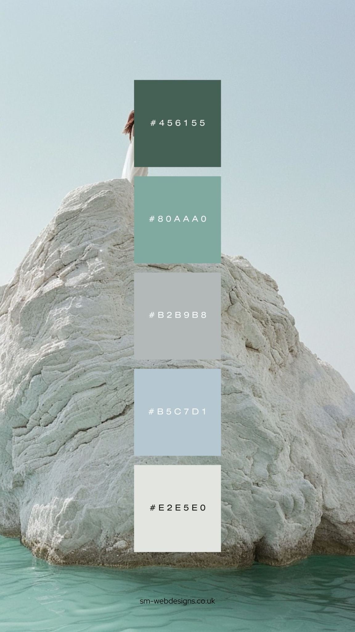 Wellness color palette example